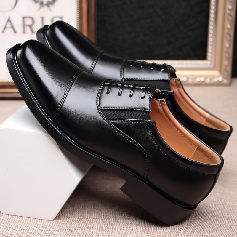 Men's Triple Articulation Leather Shoes